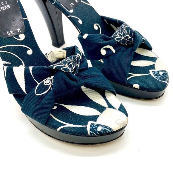 Stuart Weitzman Floral Platform Pump - Picture 8 of 10